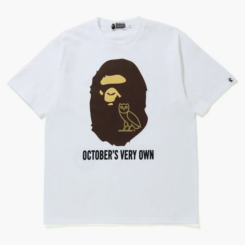 Bape X Ovo Tea White