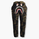 Bape X Ovo Woodland Camo Shark Reversible Sweatpants Black