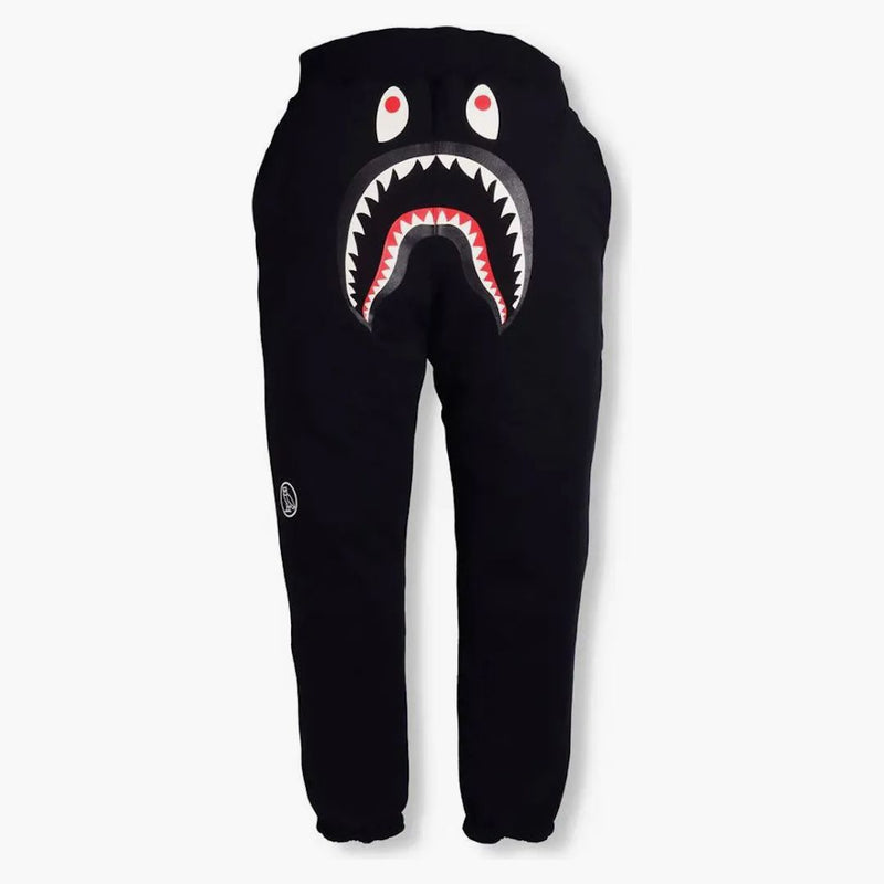 BAPE X OVO Woodland Camo Shark Reverzibilní tepláky černé