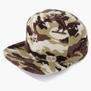 Bape x Ovo Woodland Camo Snapback Cap Beige