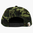 Bape X Ovo Woodland Camo Snapback Cap Green