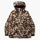 BAPE X OVO WOODLAND CAMO Snowboardová bunda Beige