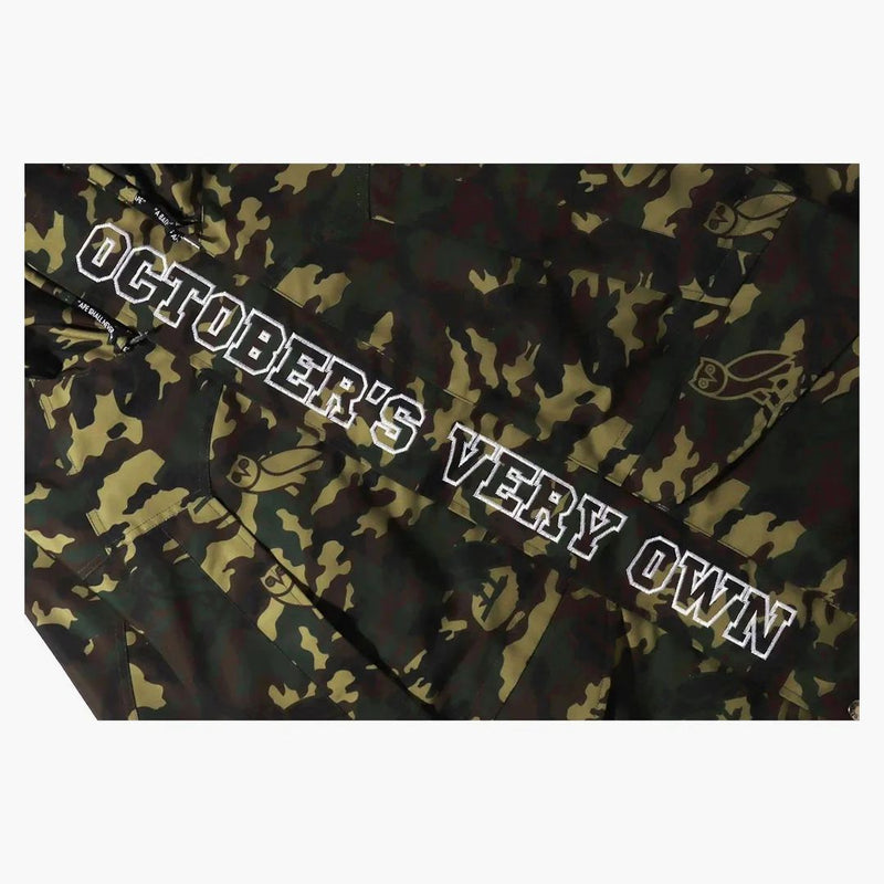 BAPE X OVO WOODLAND CAMO Snowboardová bunda zelená