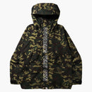 Bape X Ovo Woodland Camo Snowboard Jacket Green