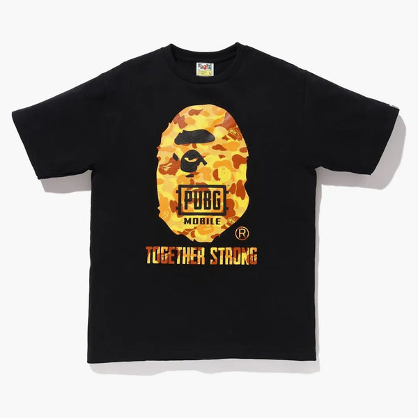 Bape X Pubg Ape Head Tea Black