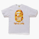 Bape X PUBG APE HEAD TEE White