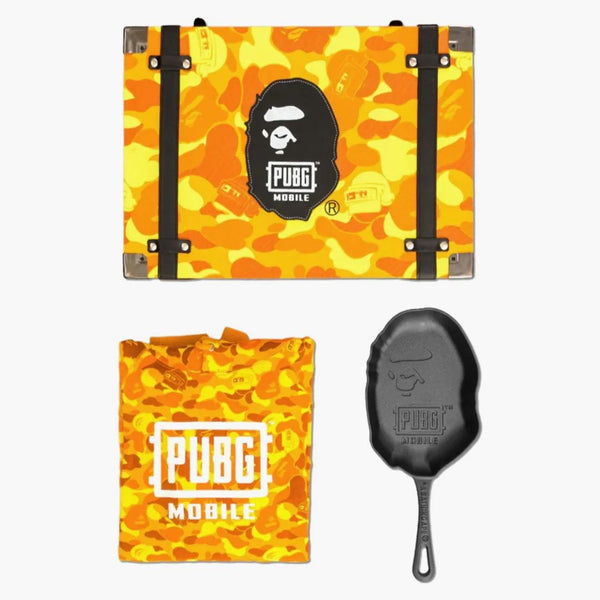 BAPE X PUBG PAN a PULLOREL COLDIE BOXSET ŽLUTA