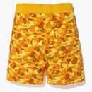 Bape x pubg sweat shorts orange