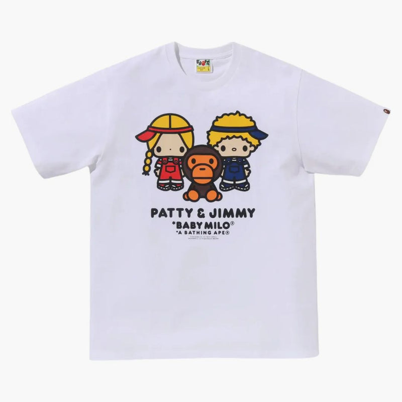 Bape X Patty Jimmy Baby Milo Tee White