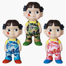 Bape X Peko-Chan Fujiya Soft Vinyl Collection Green/Pink/Blue
