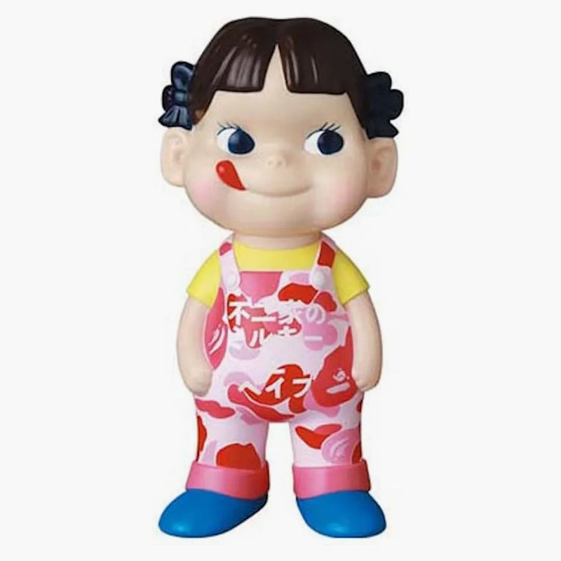 BAPE X PEKO-CHAN FUJIYA Figura de vinilo suave rosa