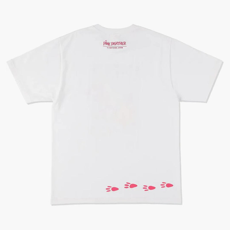 Bape x Pink Panther ABC Camo Wall Tee White