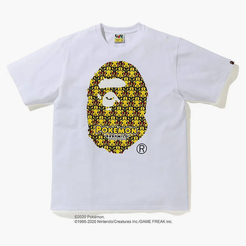 BAPE X POKEMON APE HEAD TEA