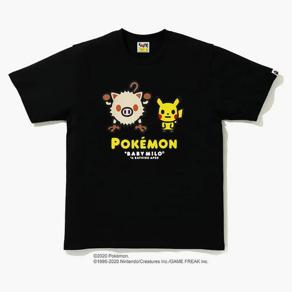 Bape X Pokemon Mankey Tea #2 Black