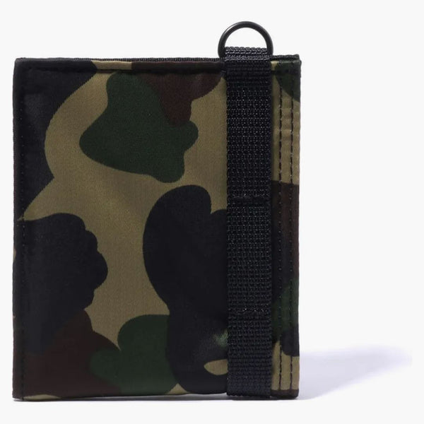 Bape X Porter 1st Camo #2 Wallet Green