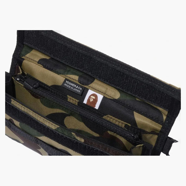 Bape X Porter 1st Camo Long Wallet Green
