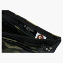 BAPE X Porter 1. camo dlouhá peněženka (SS22) zelená