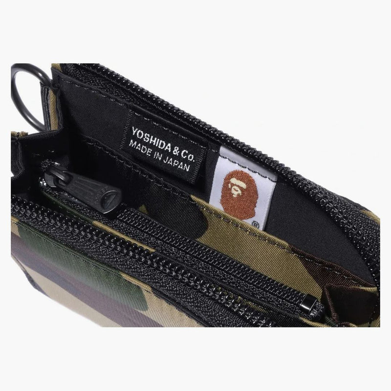 Bape X Porter 1st Camo Mini Wallet Green Black