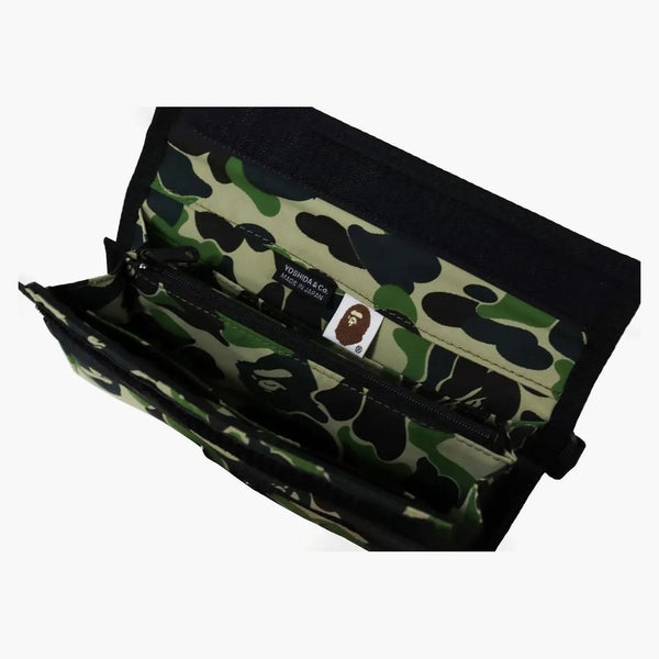 Bape X Porter Abc Camo Long Wallet Green