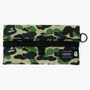 Bape X Porter ABC Camo Long Wallet Green