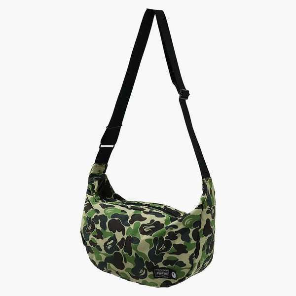 Bape X Porter ABC Camo Shoulder Bag Green