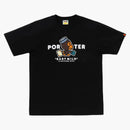 Bape x porter stand milo tee musta