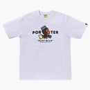 Bape X Porter Stand Milo Tea White