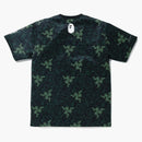 BAPE X Razer A Bathing Ape Neon Camo Team Tee Green
