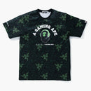 BAPE X Razer A Bathing Ape Neon Camo Team Tee Green