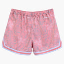 Bape X Razer Neon Camo Basketball Sweat Shorts Pink