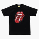 Bape X Rolling Stones Tea Black