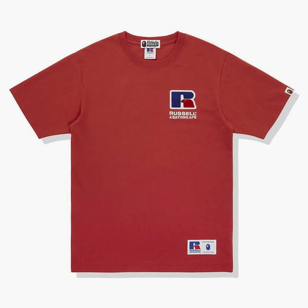 Bape X Russell College Tea Red