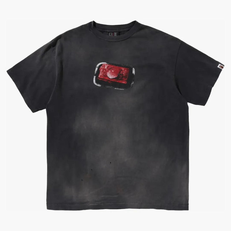 BAPE X SAINT MXXXXXX Club Tea Charcoal