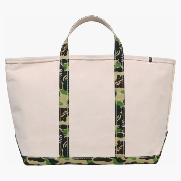 Bape X Saint Mxxxxxx Large Dead Bag Ivory