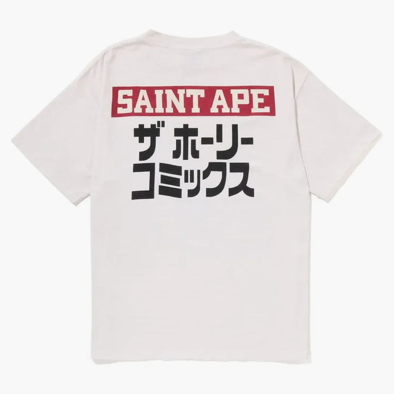 Bape X Saint MXXXXXX Squadron Tea Vintage White