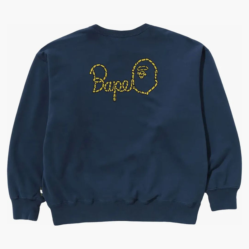 Bape x Sean Wotherspoon 4way Crewneck Navy
