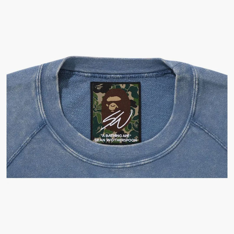 Bape X Sean Wotherspoon Sweat Tee Navy