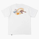 Bape X Space Jam Logo Tee White