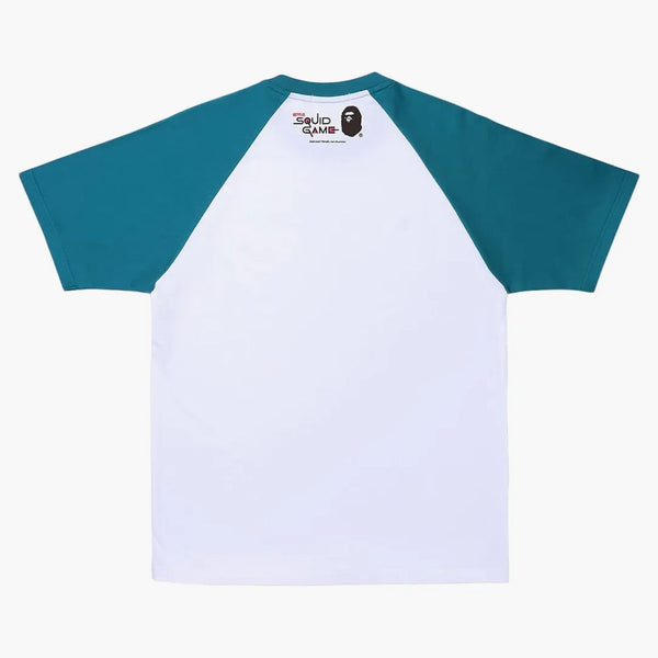 Bape X Squid Game Raglan Tee Green