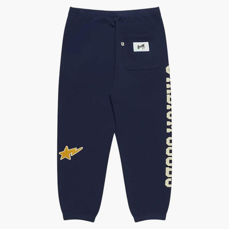 Bape x Stadium Goods Sweat Sweatpants Navy