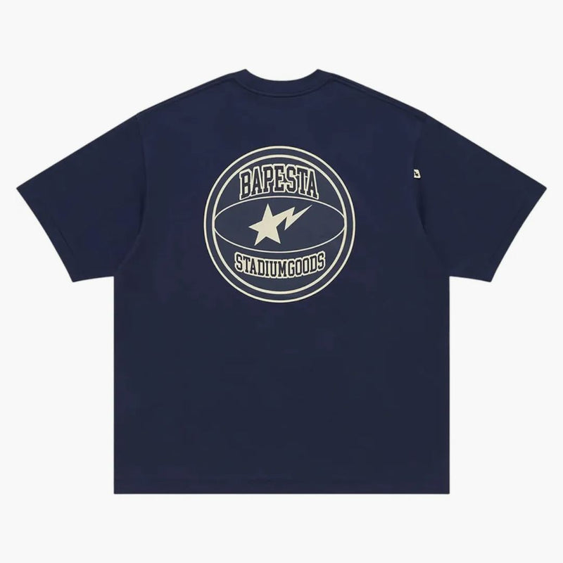 BAPE X Stadium Goods Tea Navy