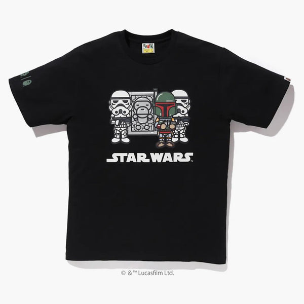 Bape X Star Wars Baby Milo Carbonite Tea Black