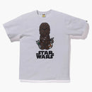 Bape X Star Wars Chewbacca Tee White