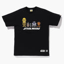 Bape X Star Wars Droid Tea Black