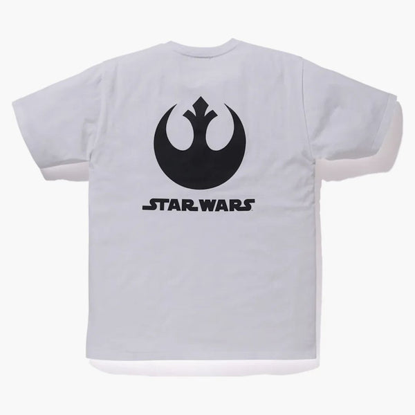 Bape X Star Wars Droid Tee White