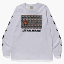 Bape X Star Wars Republic L/S TEE White