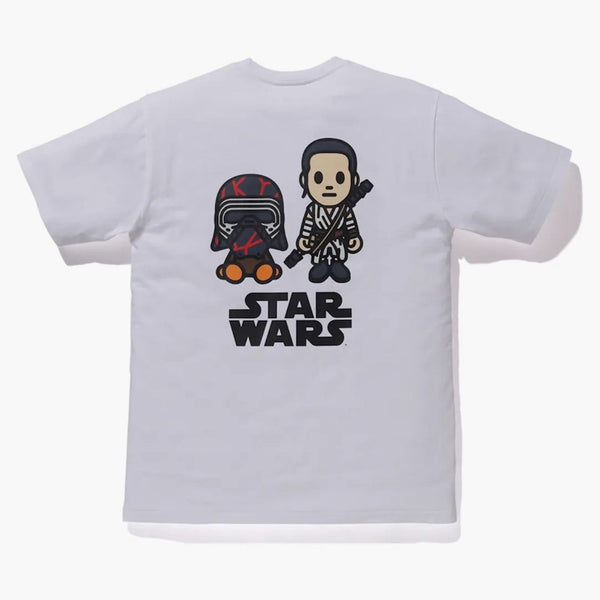 Bape X Star Wars Rey Tea White