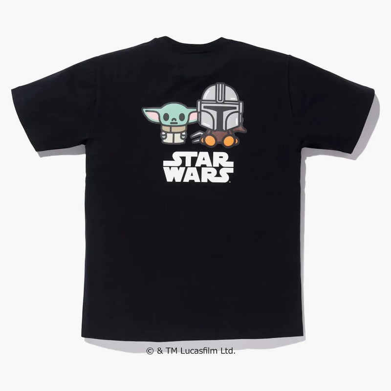Bape x Star Wars The Child Baby Milo Tea Black