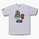 Bape X Star Wars The Child Cargo Baby Milo Tee White