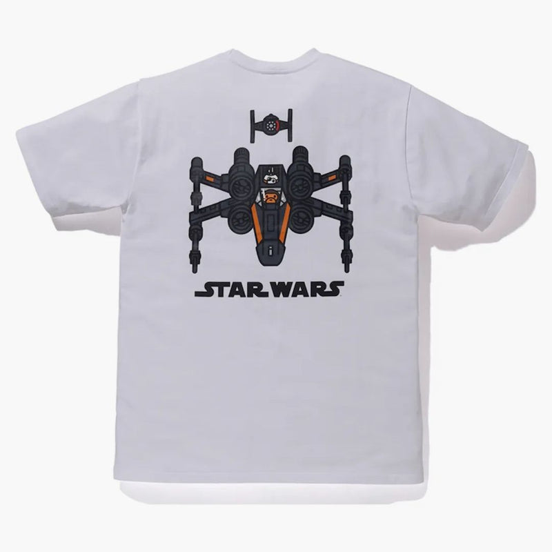 Bape x Star Wars X-Wing Tee White